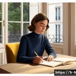 Home 22 프랑스어 프랑스어 문장 구조 분석 - **Prompt 1: The Architectural Foundations of French Sentences**
A bright, inspiring digital illu...